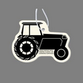 Paper Air Freshener Tag W/ Tab - Tractor (Silhouette)